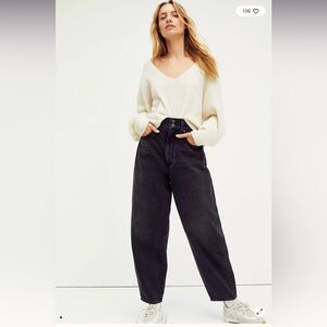 Free People AGOLDE Elastic Balloon Jeans Elasticated  24
